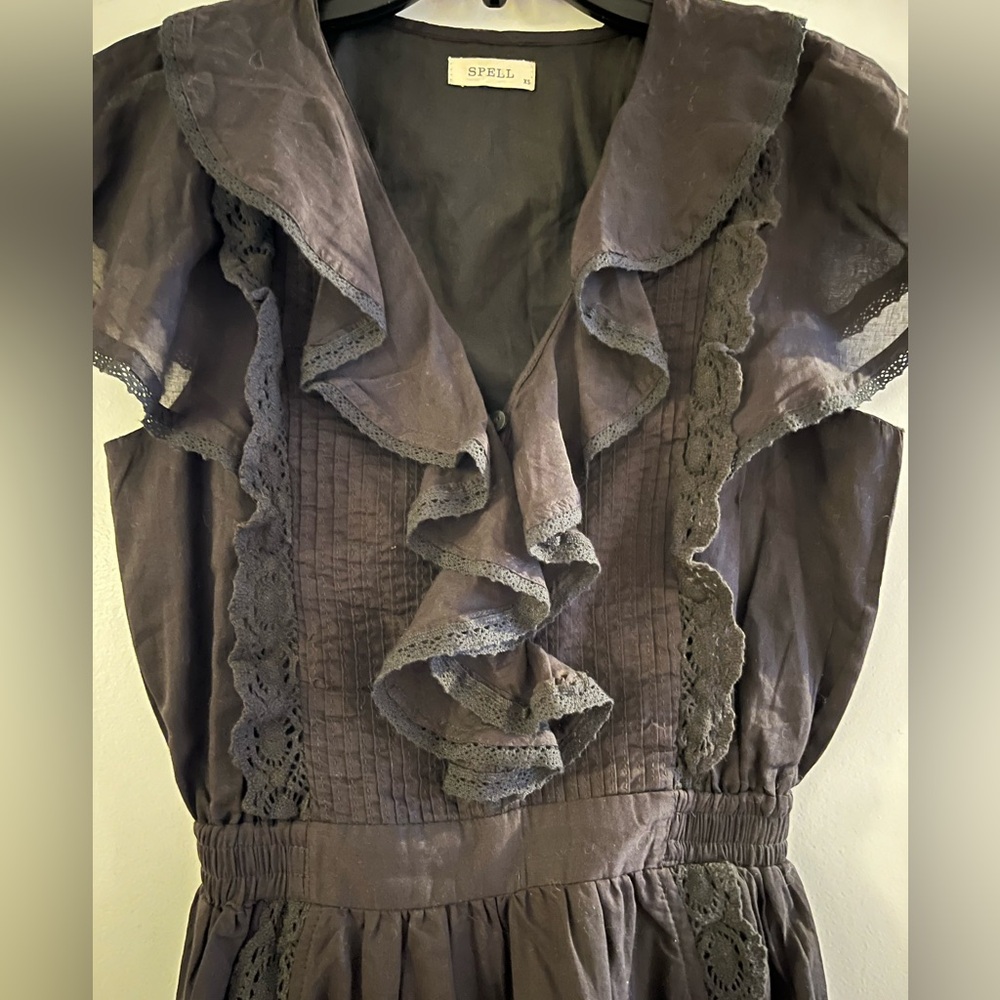 Spell Dove Lace Mini Dress - Picture 8 of 13